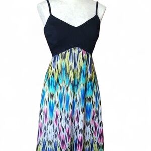 Nicole by Nicole Miller Multicolored Maxi Dress Size 16